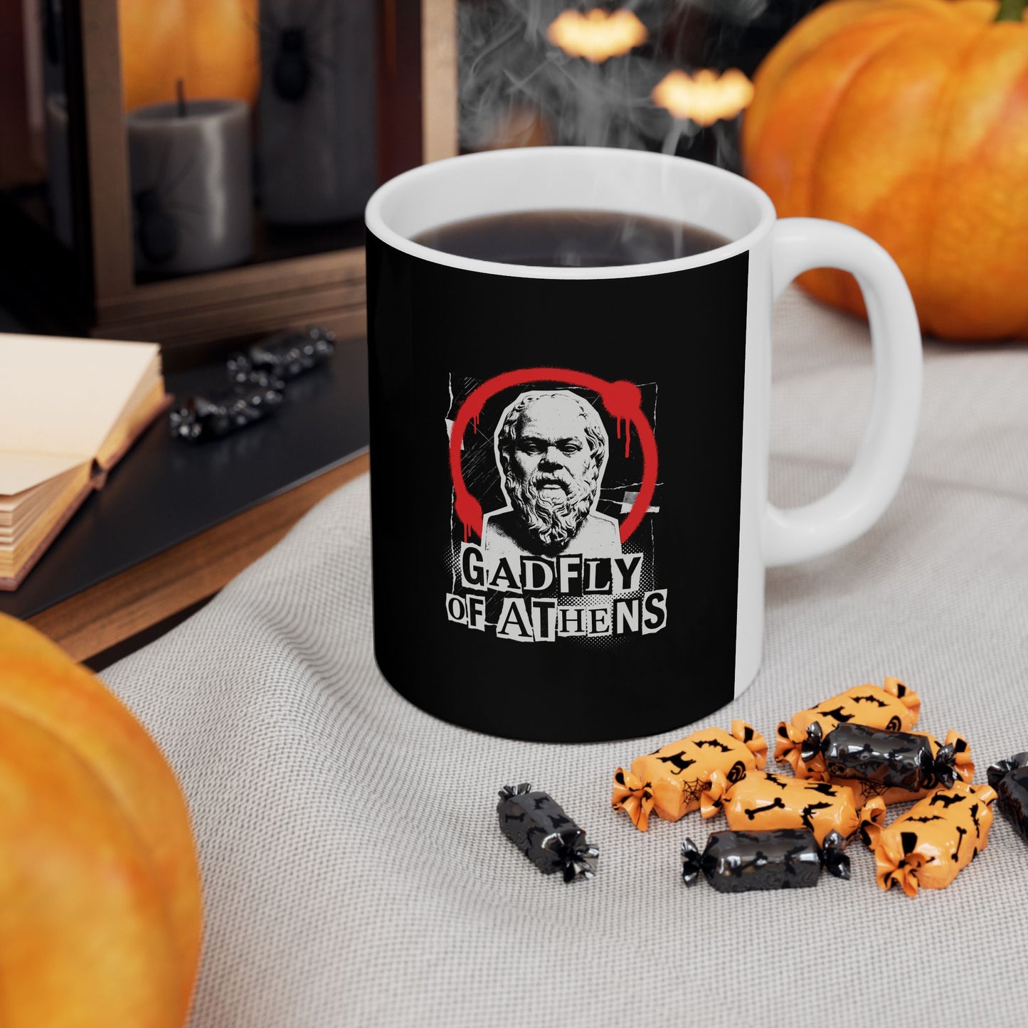 Socrates Gadlfy of Athens Ceramic Mug, (11oz, 15oz)