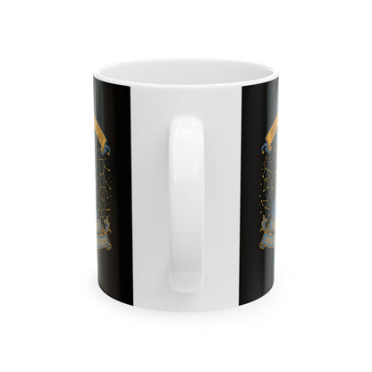 Aurelius Quote Running with the Stars Ceramic Mug, (11oz, 15oz)