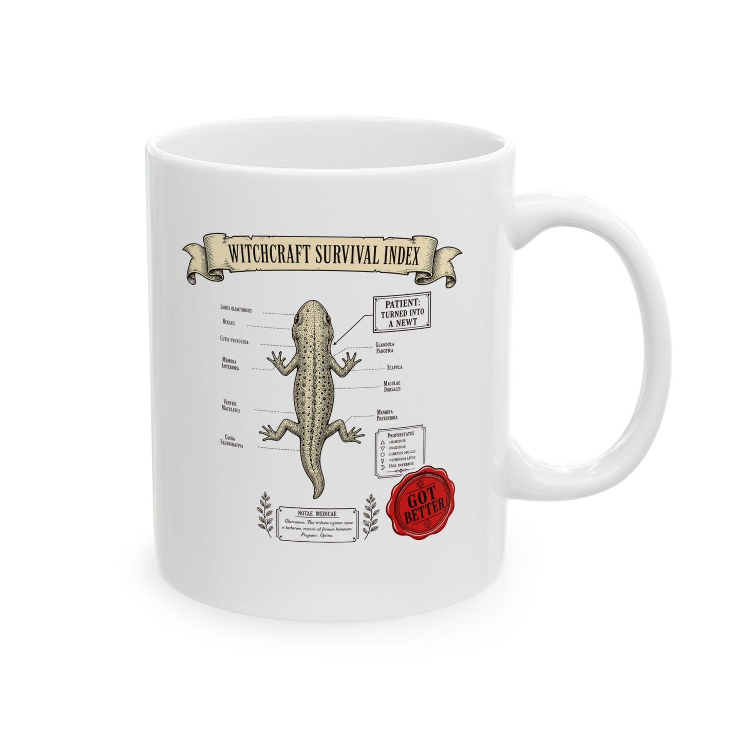 Turned into a Newt but Got Better Ceramic Mug, (11oz, 15oz)