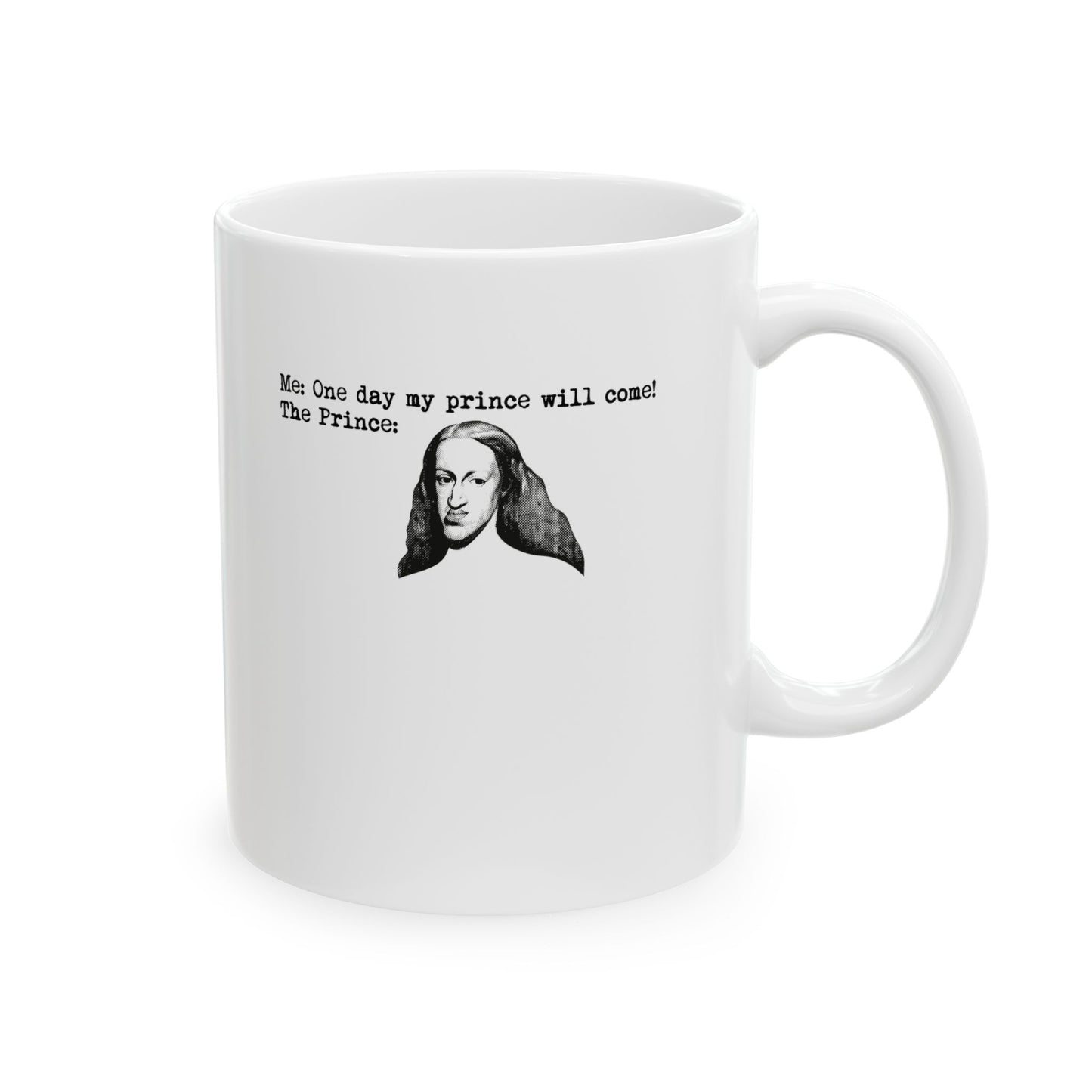 Habsburg Prince Jaw Ceramic Mug, (11oz, 15oz)