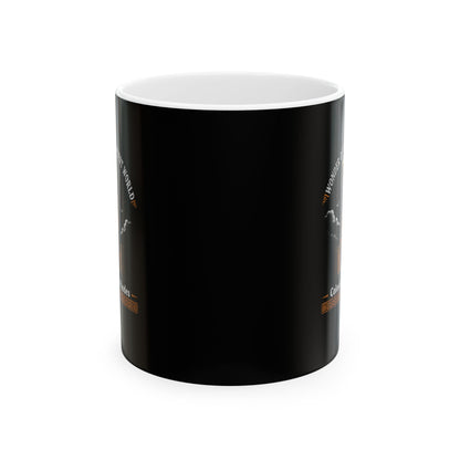 Colossus of Rhodes Wonder of Ancient World Ceramic Mug, (11oz, 15oz)