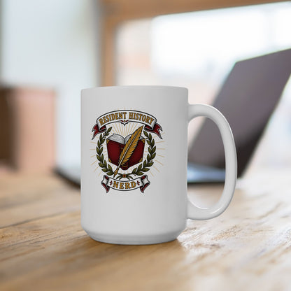 Resident History Nerd Ceramic Mug, (11oz, 15oz)