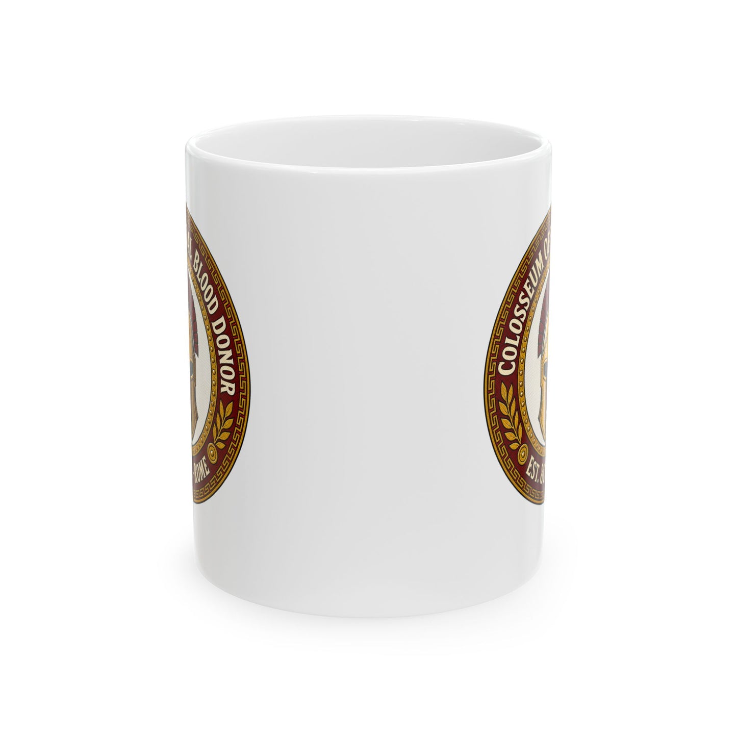 Colosseum Official Blood Donor Ceramic Mug, (11oz, 15oz)