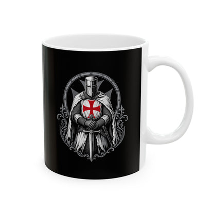 Knight Templar Ceramic Mug, (11oz, 15oz)