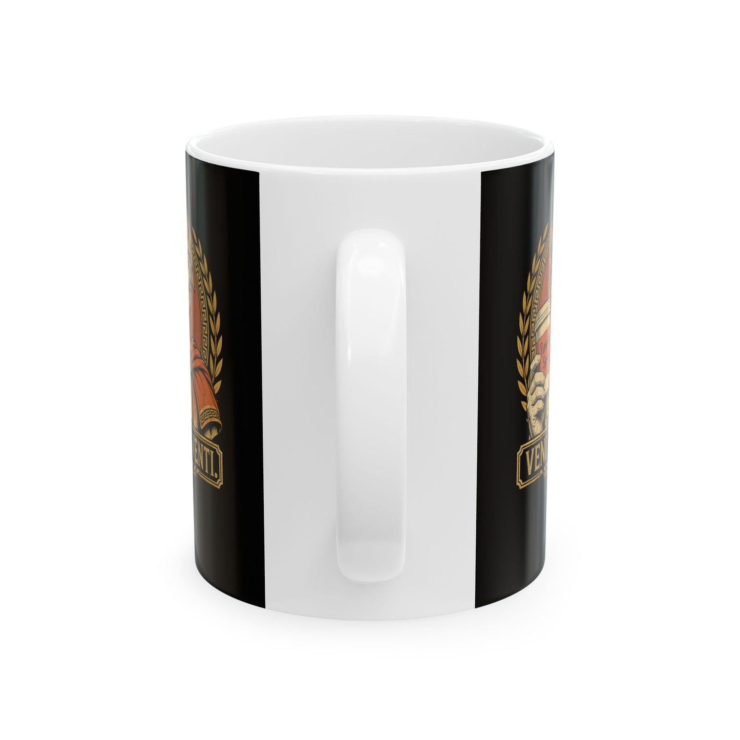 Caesar Venti Pumpkin Spice Ceramic Mug, (11oz, 15oz)