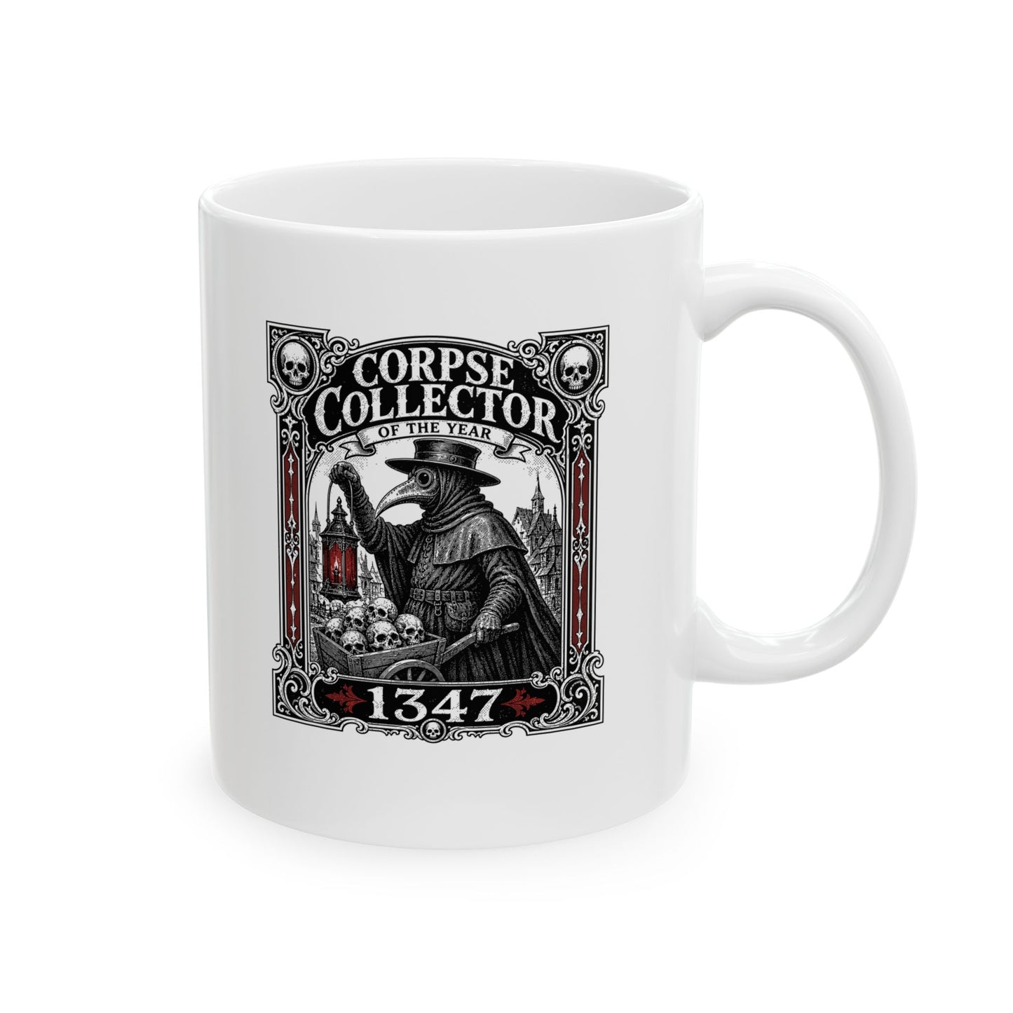 Plague Corpse Collector of the Year Ceramic Mug, (11oz, 15oz)