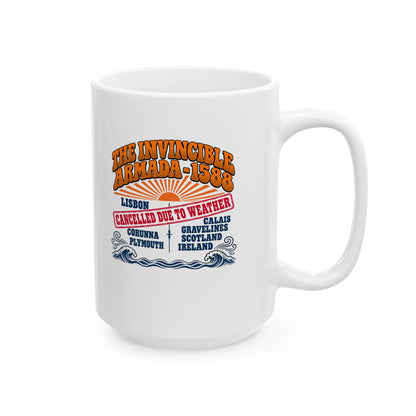 Invincible Armada Tour Dates Ceramic Mug, (11oz, 15oz)