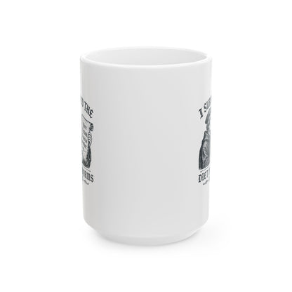 I Survived the Diet of Worms Ceramic Mug, (11oz, 15oz)