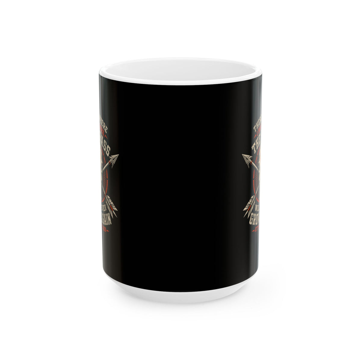 Attila the Hun Grass Quote Ceramic Mug, (11oz, 15oz)