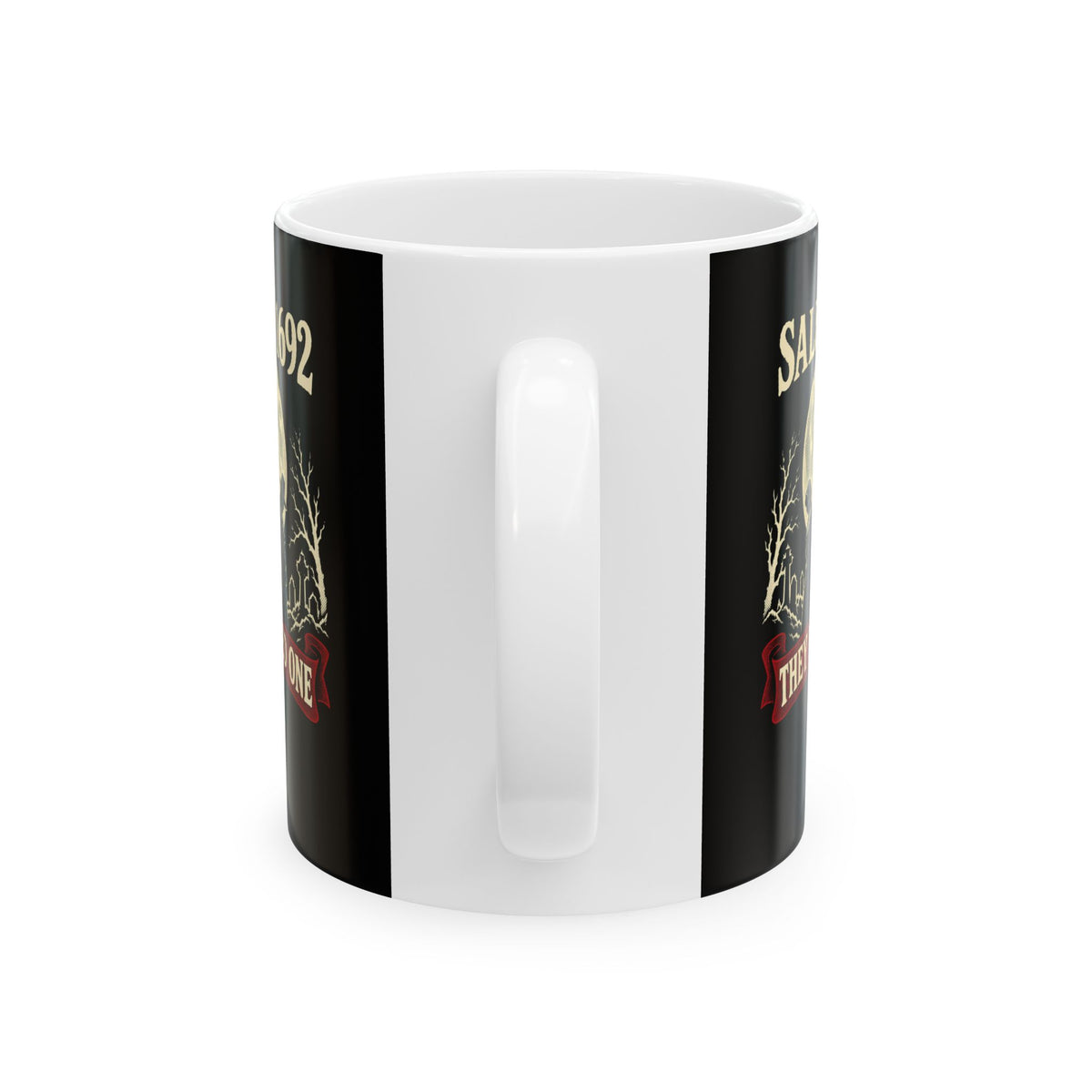 Salem 1692 They Missed One - Dark Ceramic Mug, (11oz, 15oz)