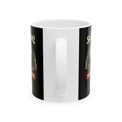 Salem 1692 They Missed One - Dark Ceramic Mug, (11oz, 15oz)