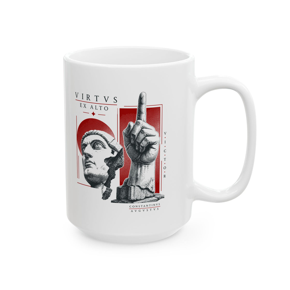 Constantine the Victor Ceramic Mug, (11oz, 15oz)
