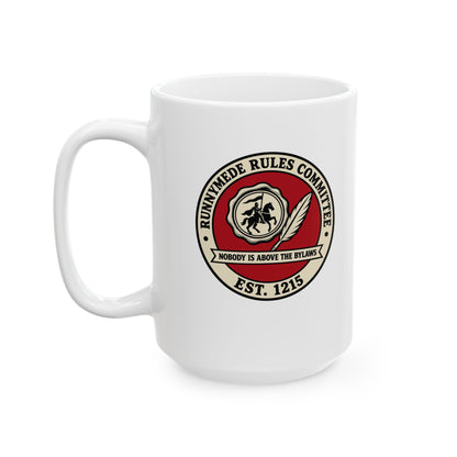Runnymede Rules Committee Ceramic Mug, (11oz, 15oz)