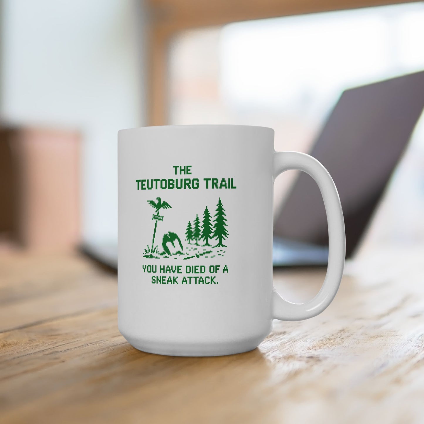 Teutoburg Trail Ceramic Mug, (11oz, 15oz)