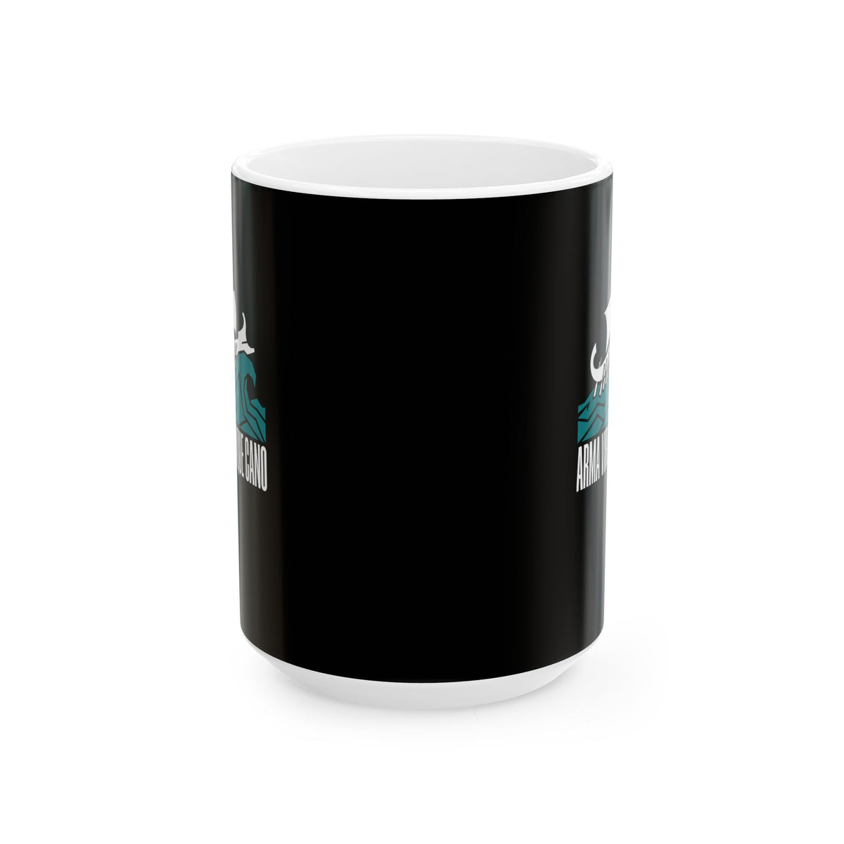 Arma Virumque Cano Minimalist Ceramic Mug, (11oz, 15oz)