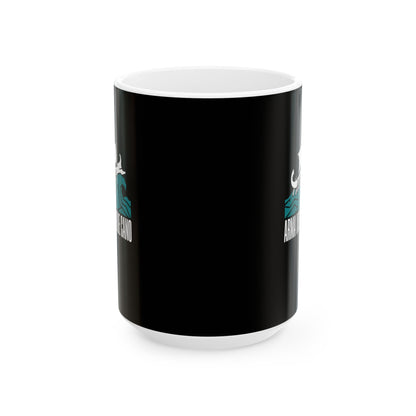 Arma Virumque Cano Minimalist Ceramic Mug, (11oz, 15oz)