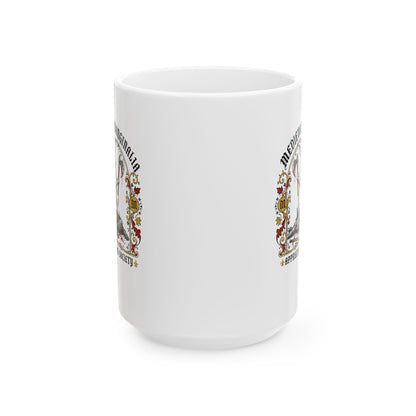 Medieval Marginalia Appreciation Society Rabbit Ceramic Mug, (11oz, 15oz)