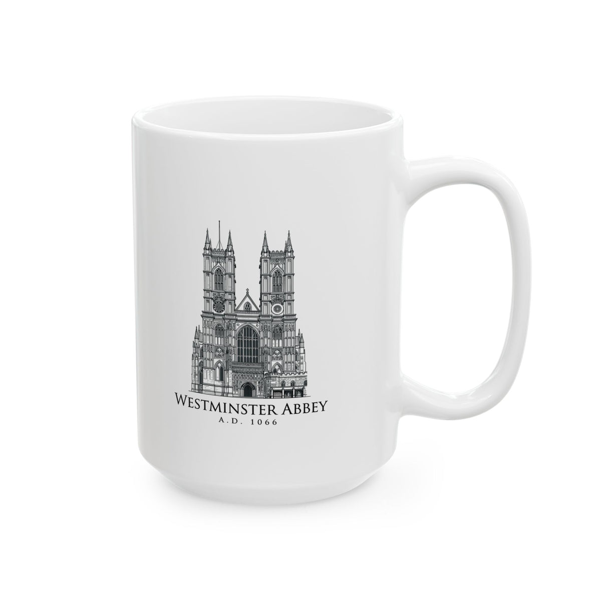 Westminster Abbey Ceramic Mug, (11oz, 15oz)