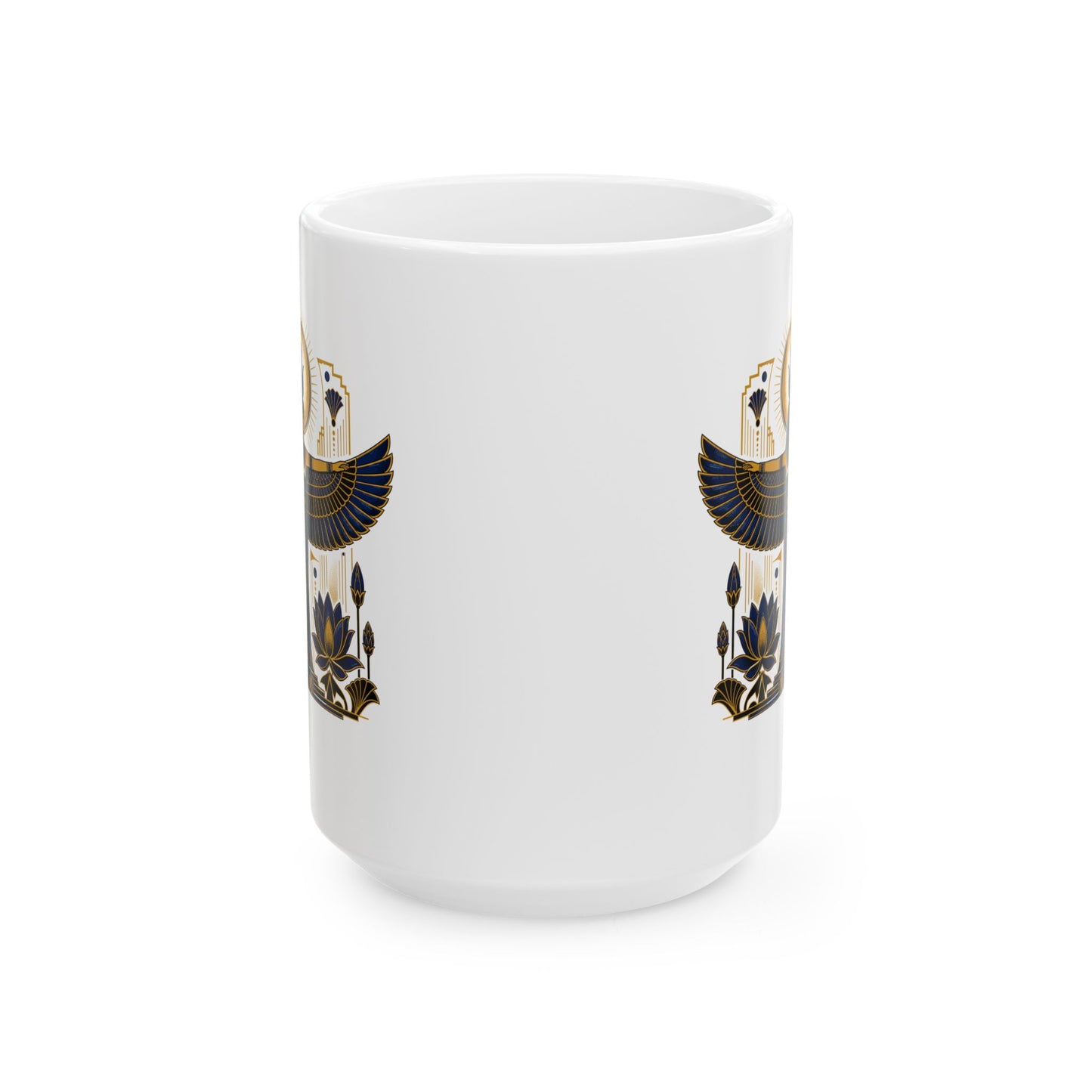 Art Deco Isis Ceramic Mug, (11oz, 15oz)