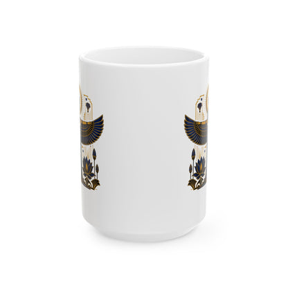 Art Deco Isis Ceramic Mug, (11oz, 15oz)