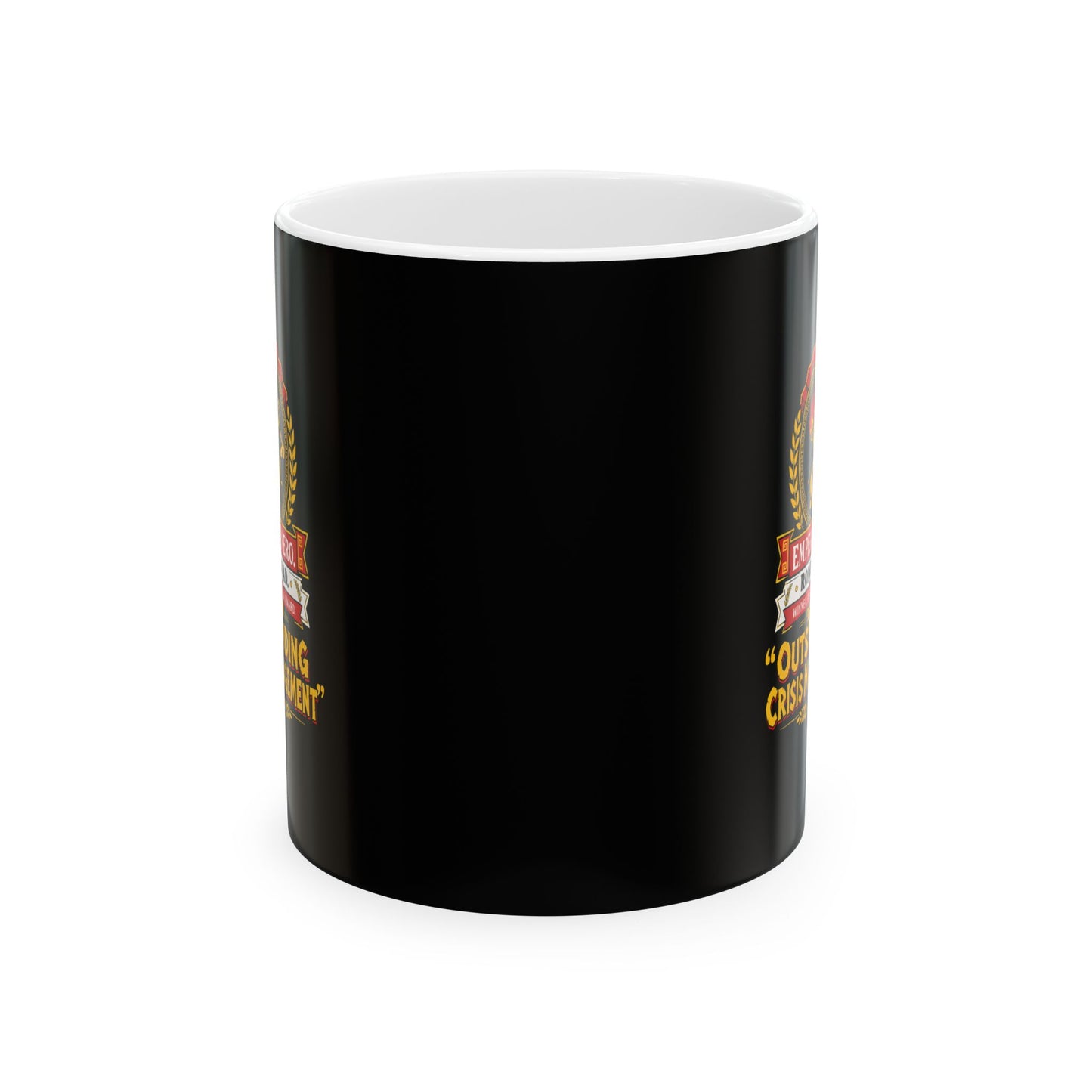Emperor Nero Certificate for Crisis Management Ceramic Mug, (11oz, 15oz)