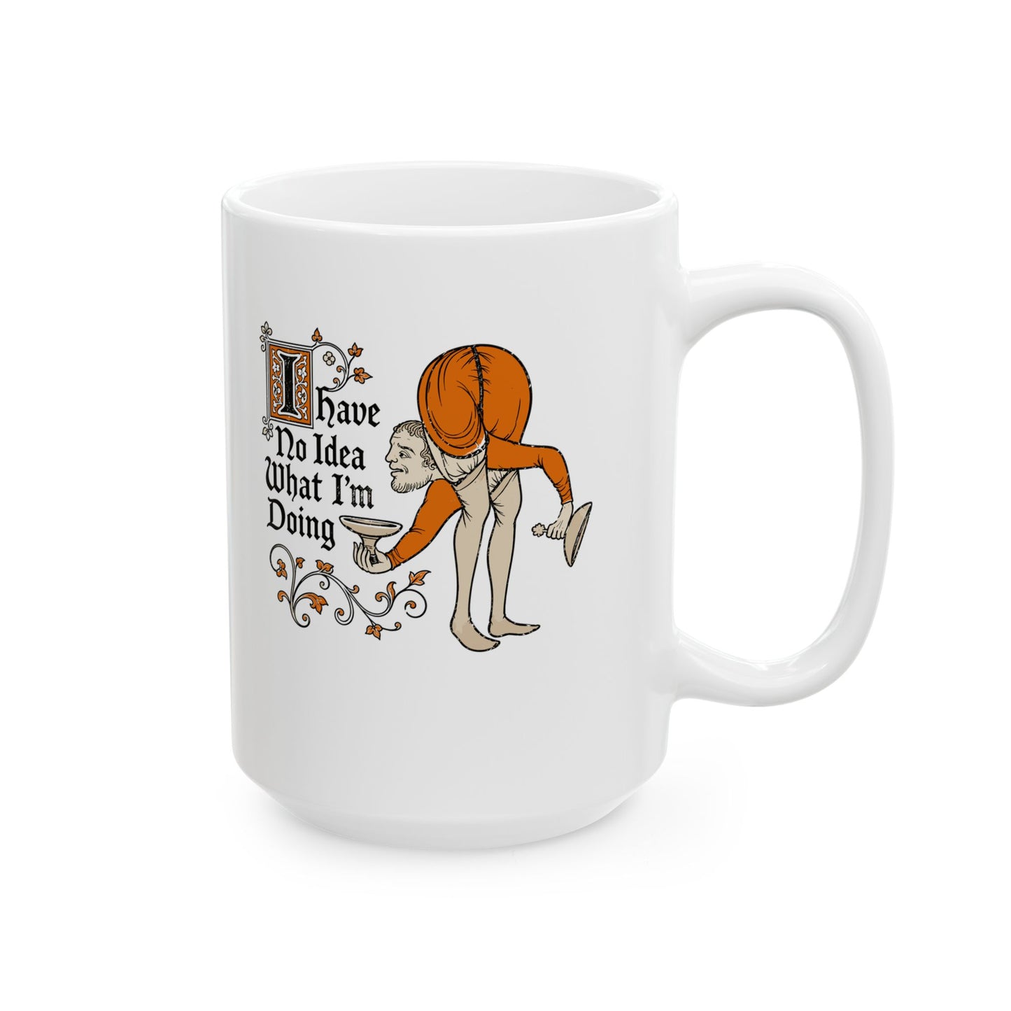 Marginalia No Idea What I'm Doing Ceramic Mug, (11oz, 15oz)