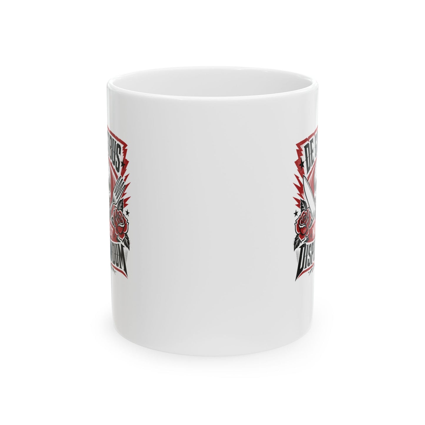 De Gustibus Non Est Disputandum Matters of Taste Ceramic Mug, (11oz, 15oz)