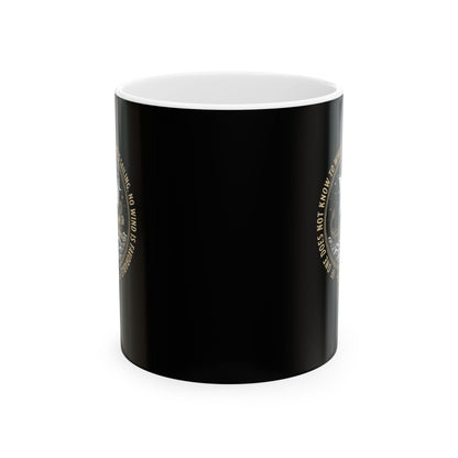 Seneca No Wind Is Favorable Quote Ceramic Mug, (11oz, 15oz)