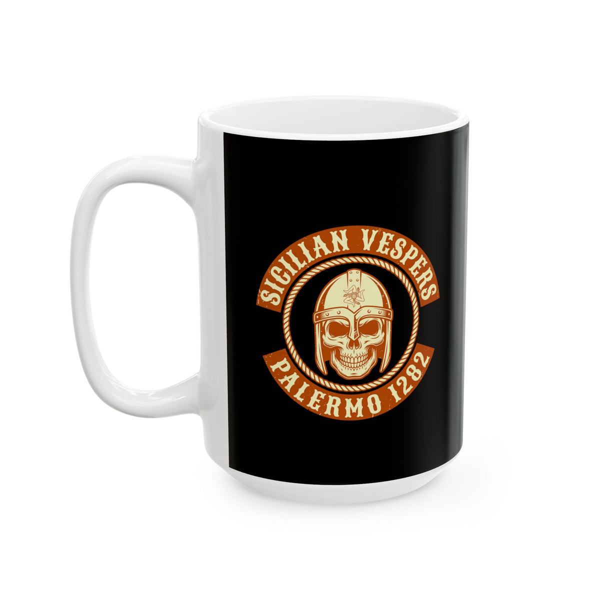 Sicilian Vespers Ceramic Mug, (11oz, 15oz)