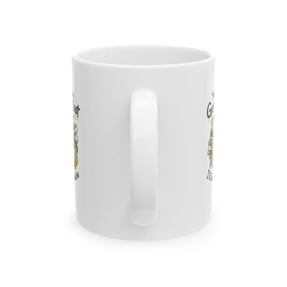 Modern Gordian Knot Ceramic Mug, (11oz, 15oz)