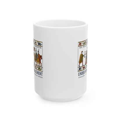 Bayeux Tapestry Under New Management Normans Ceramic Mug, (11oz, 15oz)