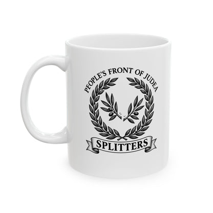 Splitters People's Front of Judea Crest Ceramic Mug, (11oz, 15oz)