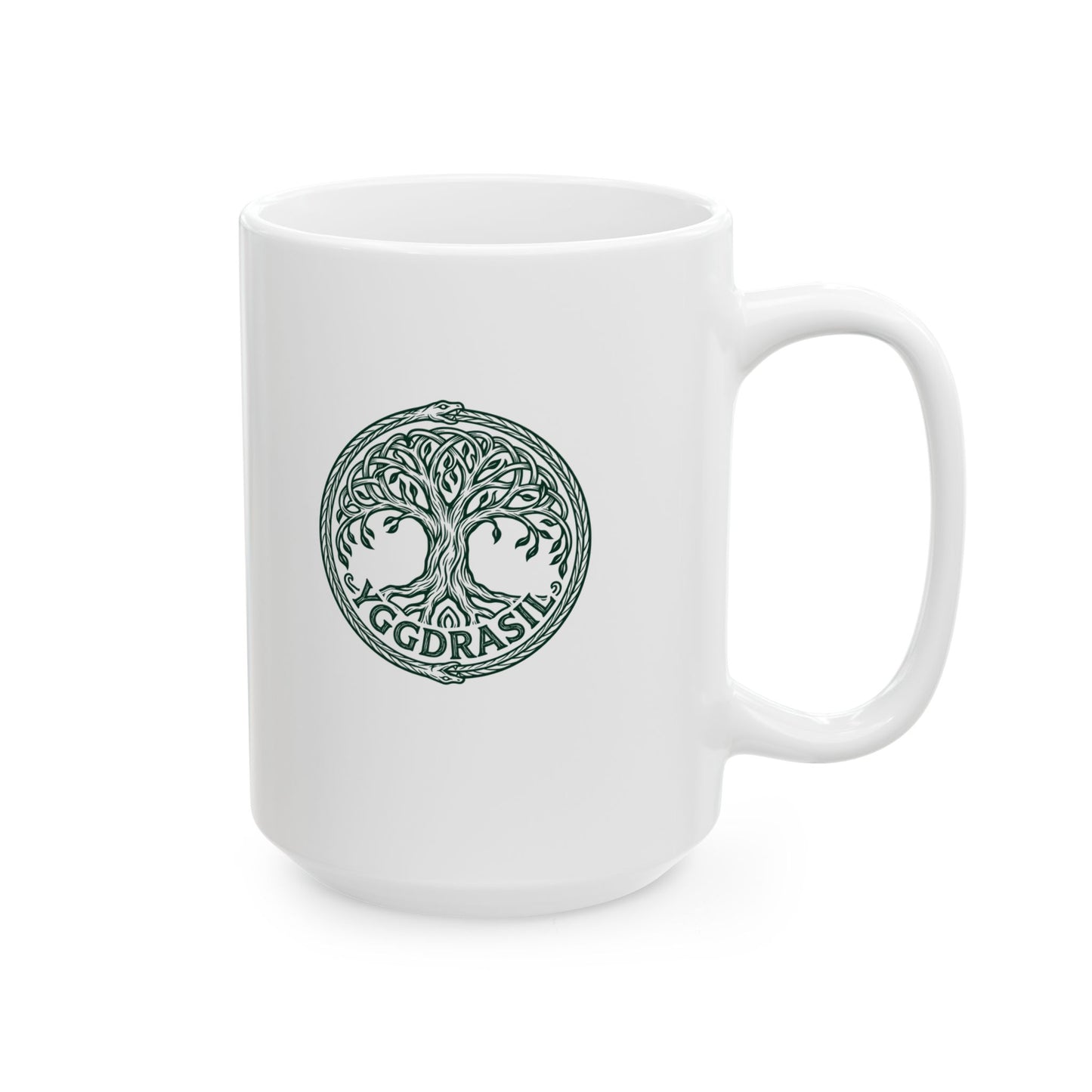 Yggdrasil Ceramic Mug, (11oz, 15oz)