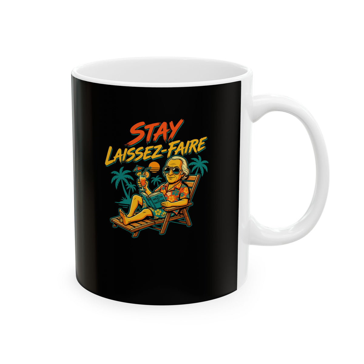 Adam Smith Enlightenment Economist Ceramic Mug, (11oz, 15oz)