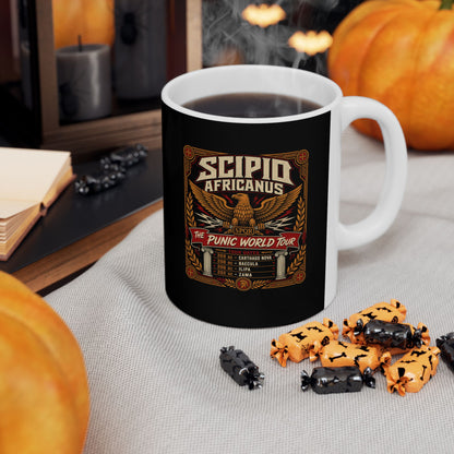 Scipio Africanus Punic World Tour Ceramic Mug, (11oz, 15oz)