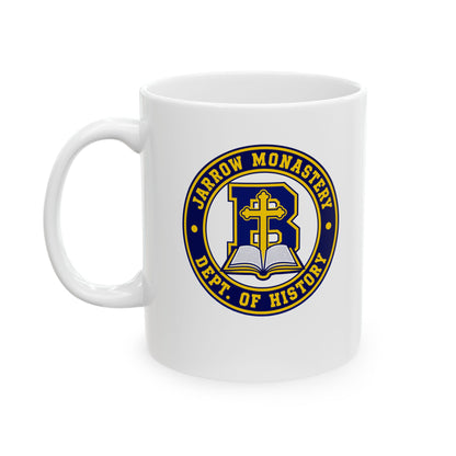 Jarrow Monastery Dept of History Ceramic Mug, (11oz, 15oz)