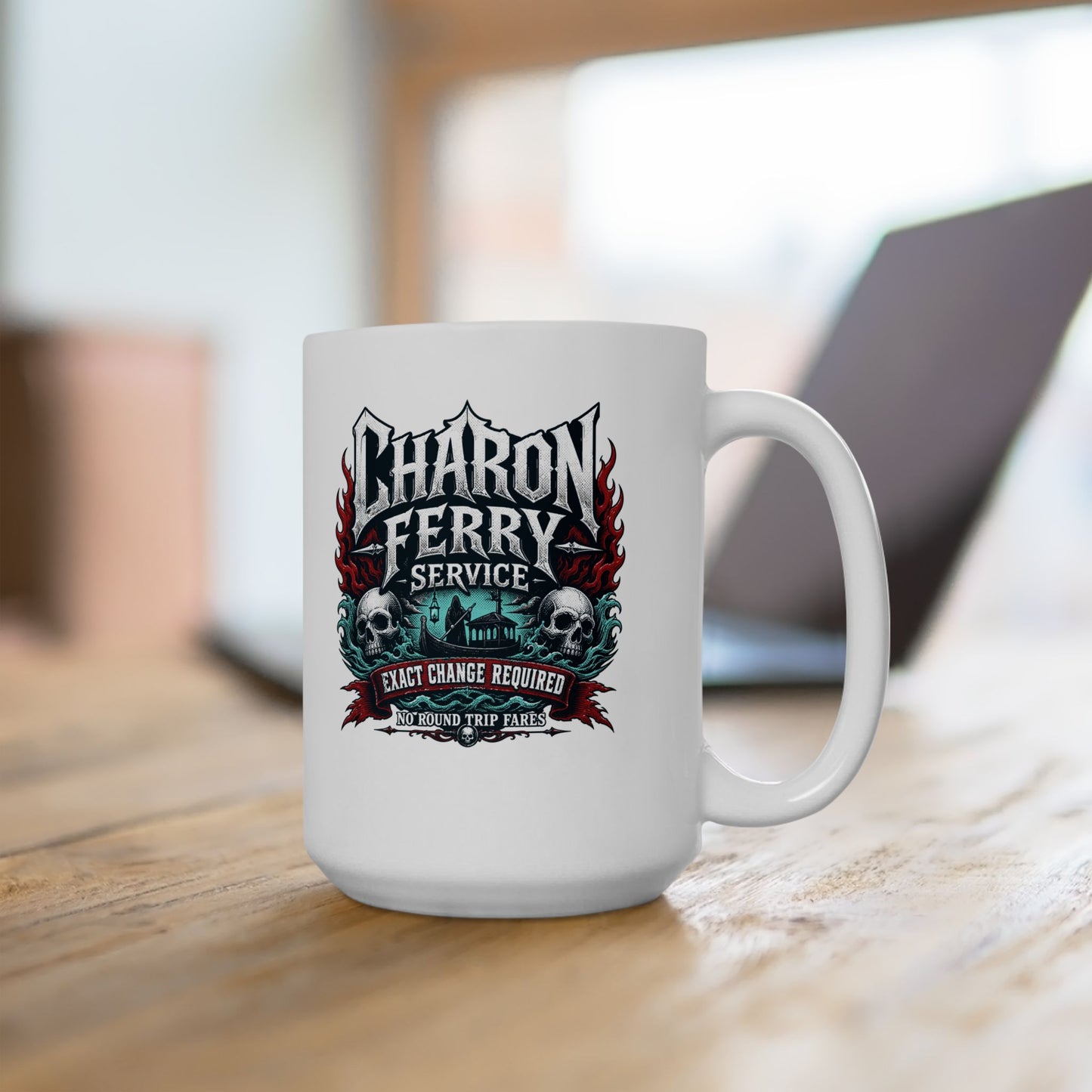 Charon Ferry Service Ceramic Mug, (11oz, 15oz)