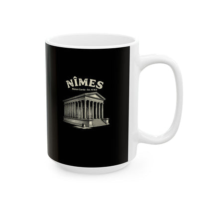Maison Carree Nimes Ceramic Mug, (11oz, 15oz)