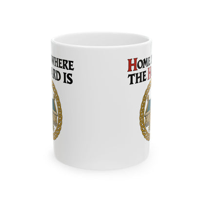 Home Is Where the Hoard Is Ceramic Mug, (11oz, 15oz)
