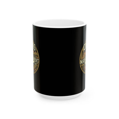 Emperor Nero Crisis Management Rome Burning Ceramic Mug, (11oz, 15oz)