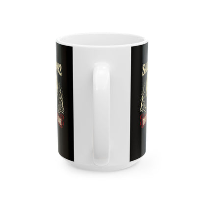 Salem 1692 They Missed One - Dark Ceramic Mug, (11oz, 15oz)