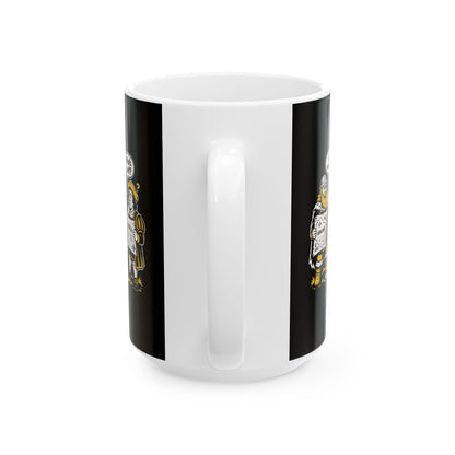 Leif Was Here Christopher Columbus Ceramic Mug, (11oz, 15oz)