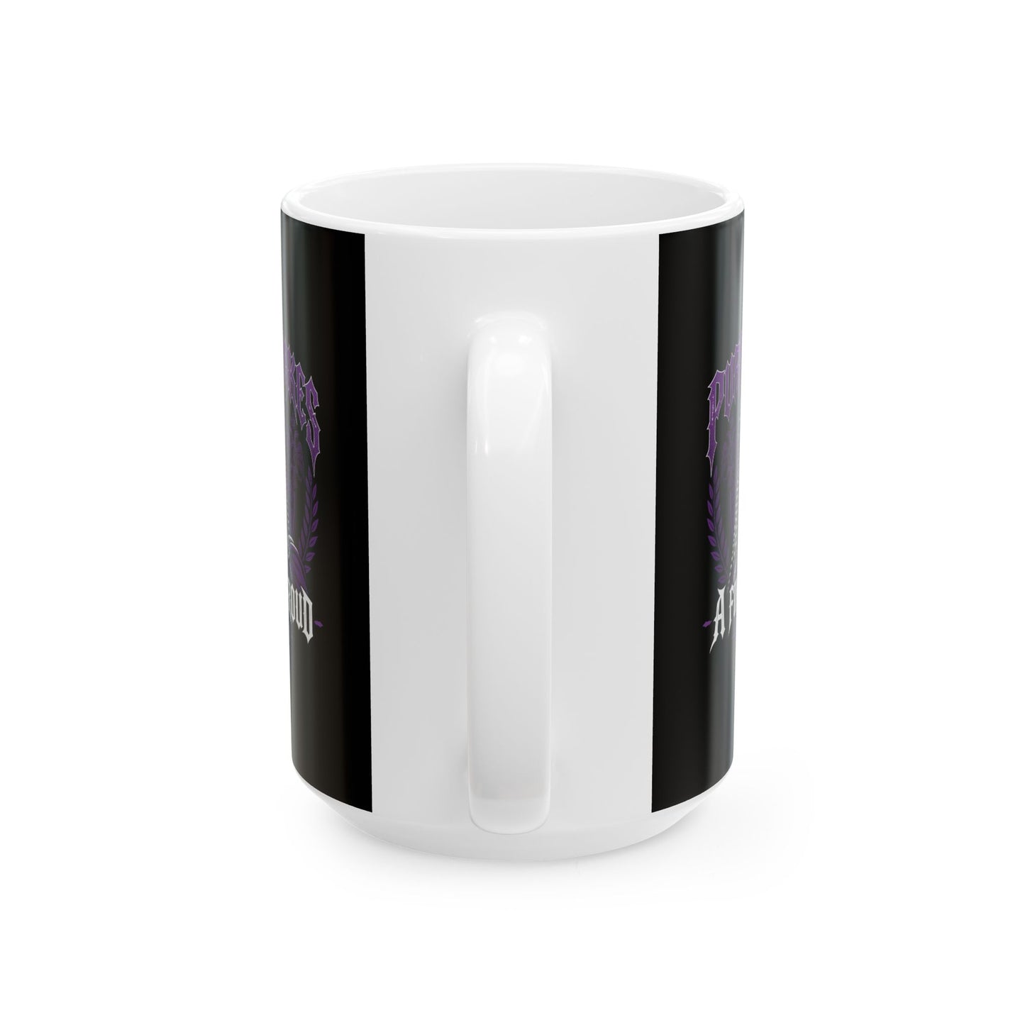 Empress Theodora Purple Shroud Quote Ceramic Mug, (11oz, 15oz)