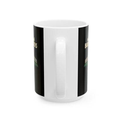 Mercian Burh Builders Iron and Stone Ceramic Mug, (11oz, 15oz)