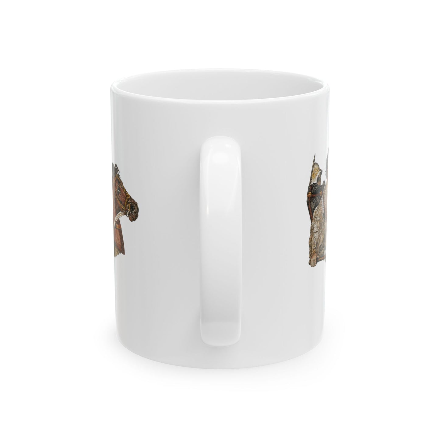 Alexander the Great Pompeii Mosaic Ceramic Mug, (11oz, 15oz)