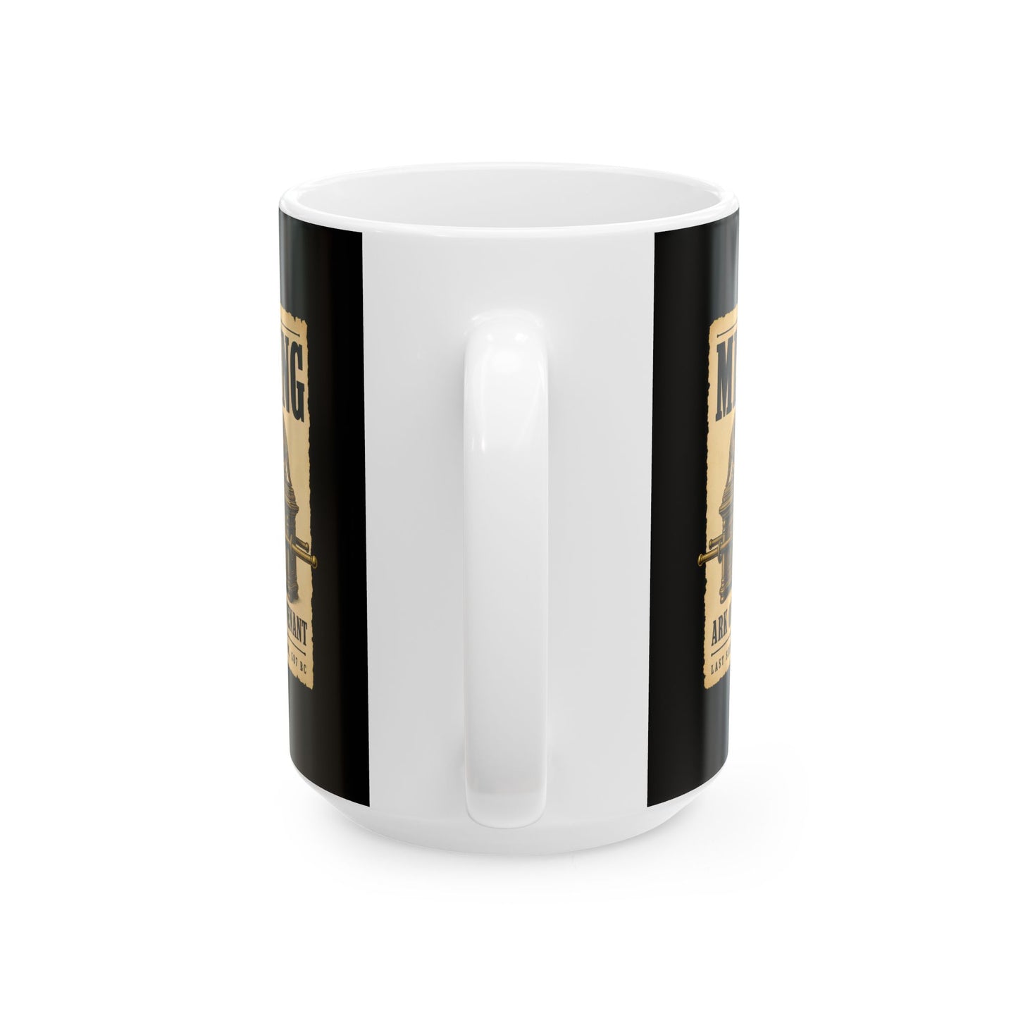 Missing Ark of the Covenant Poster Ceramic Mug, (11oz, 15oz)