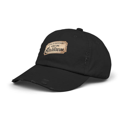 Colosseum Ticket Unisex Distressed Cap