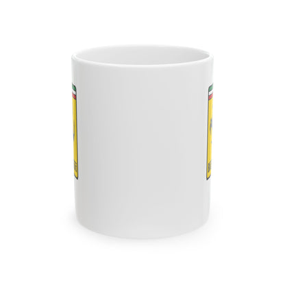 Bucephalus Race Car Logo Ceramic Mug, (11oz, 15oz)