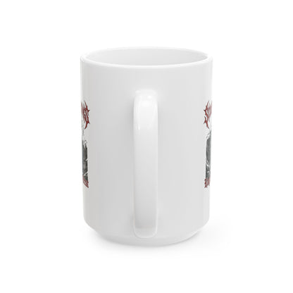 King Alfred Scourge of the Vikings Ceramic Mug, (11oz, 15oz)