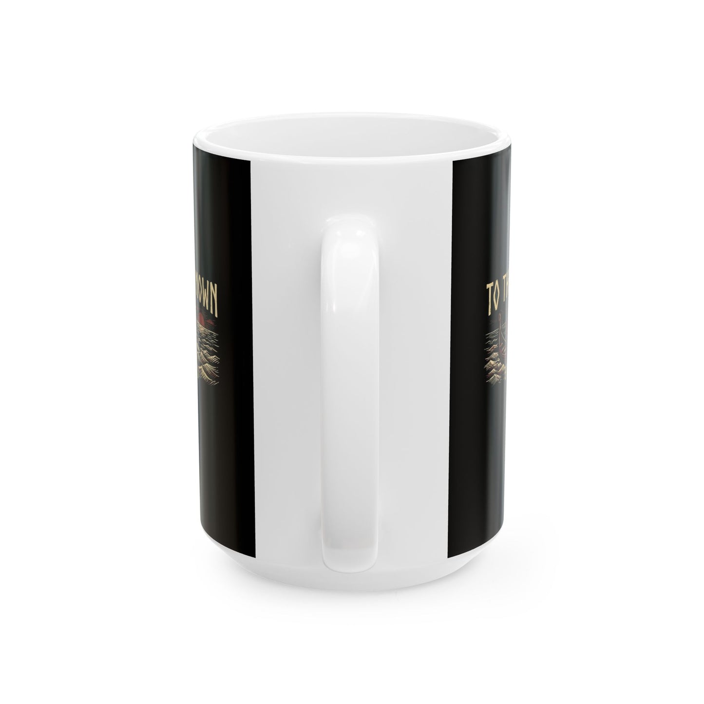 Erik the Red Into the Unknown Ceramic Mug, (11oz, 15oz)